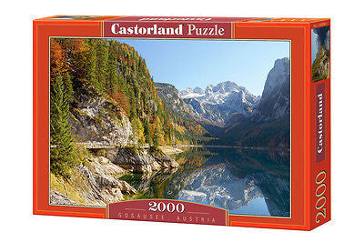 Puzzle 2000 Pieces Elementow Gosausee  jigsaw GORY AUSTRIA  CASTORLAND *T *JBook