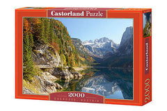 Puzzle 2000 Pieces Elementow Gosausee  jigsaw GORY AUSTRIA  CASTORLAND *T *JBook
