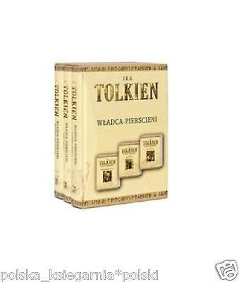 WLADCA PIERSCIENI J.R.R. Tolkien PAKIET tom 1 2 3 w jasnym etui  *T *JBook