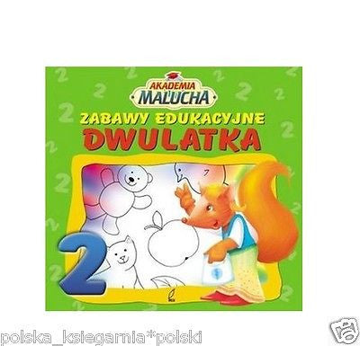ZABAWY EDUKACYJNE DWULATKA seria AKADEMIA MALUCHA polska ksiegarnia *JBook