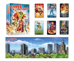 SUPER BOHATEROWIE gra planszowa wiek age 6+ lat super prezent FOX GAMES *JBooks