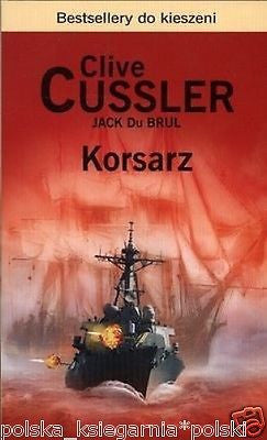 KORSARZ Clive Cussler KIESZONKOWE polskie ksiazki 24h! Polish Book *T *JBook