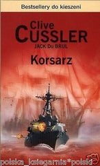 KORSARZ Clive Cussler KIESZONKOWE polskie ksiazki 24h! Polish Book *T *JBook