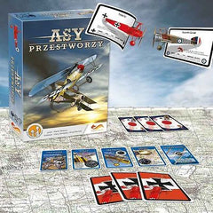 GRA KARCIANA ASY PRZESTWORZY wiek age 8+ lat game super prezent! FOXGAMES *JBook
