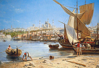 Puzzle 1000 KONSTANTYNOPOL  jigsaw COPY OF CONSTANTINOPLE CASTORLAND *JBook