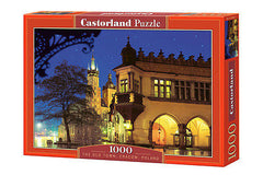 Puzzle 1000 OLD TOWN CRACOW POLAND jigsaw KRAKOW STARE MIASTO CASTORLAND *JBook