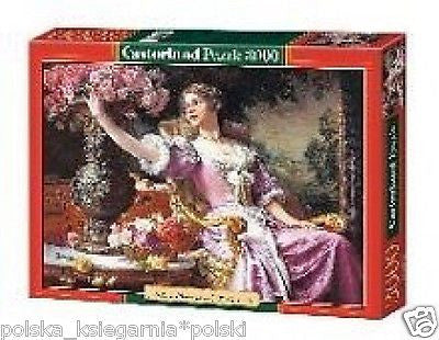 Puzzle 3000 DAMA W ROZOWEJ SUKNI igsaw LADY IN PURPLE DRESS CASTORLAND *JBook