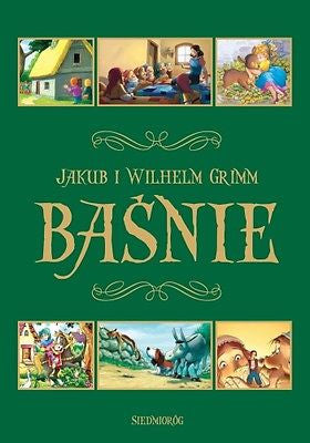 BASNIE braci GRIMM Bracia dla dzieci bajki TWARDA polska ksiazka *T *JBook