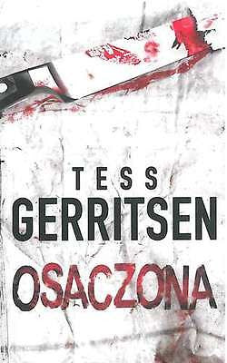 OSACZONA TESS GERRITSEN kieszonkowa polskie ksiazki wys 24h! Polish book *JBook