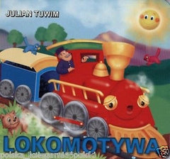 Libro Julian Tuwim LOKOMOTYWA KARTONOWA wiersze bajki dla dzieci wysylka 24h