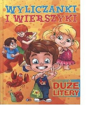 WYLICZANKI I WIERSZYKI Polish Book DUZE LITERY polska ksiegarnia TWARDA *JBook