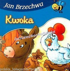 KWOKA Jan Brzechwa kartonowa bajka POLISH polskie ksiazki dla dzieci NOWA bajki