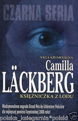 Camila Lackberg KSIEZNICZKA Z LODU ksiazki polskie 24h! CZARNA SERIA *JBook