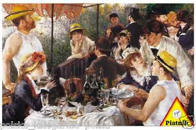 Puzzle 1000 RENOIR BOATING PARTY SNIADANIE WIOSLARZY jigsaw NEW PIATNIK *JBook