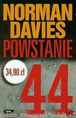 Norman Davies POWSTANIE '44 warszawskie getto Zydzi WWII II wojna *T *JBooks