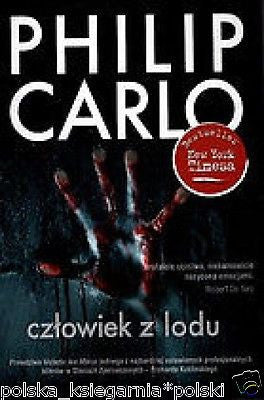 Polish Book CZLOWIEK Z LODU Philip Carlo ICE MAN polskie ksiazki  *T *JBook