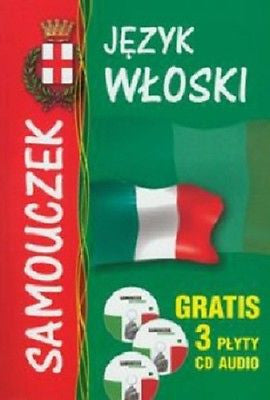 SAMOUCZEK JEZYK WLOSKI ksiazka + 3 PLYTY CD  wysylka 24h! polish book  *JBook