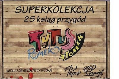 TYTUS ROMEK I ATOMEK SUPER KOLEKCJA PAKIET 1-25 KOMIKS wys 24 Chmielewski *JBook