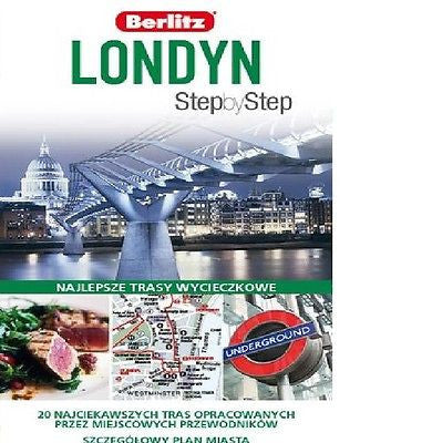 LONDYN STEP BY STEP Michael Macaroon WYD. Berlitz 2014 PRZEWODNIK *JBook
