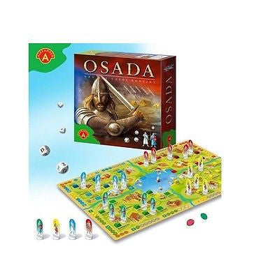 MALA OSADA Gra planszowa rodzinna age wiek 10+ lat wysylka 24h! ALEXANDER *JBook