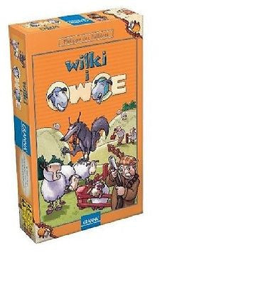 WILKI I OWCE gra planszowa rodzinna wiek age 7+ lat super prezent! GRANNA JBooks
