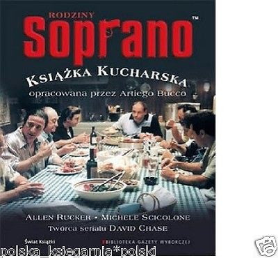 RODZINY SOPRANO KSIAZKA KUCHARSKA wysylka 24h! Polish book *JBook
