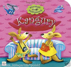WIERSZYKI DLA NAJMLODSZYCH - KANGURY nauka zabawa polska ksiegarnia *JBOOK