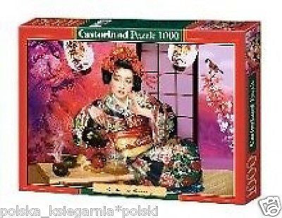 Puzzle 1000 Gejsha Tea Ceremony jigsaw GEJSZA  CASTORLAND  *JBook