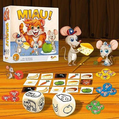GRA PLANSZOWA MIAU wiek age 5+ lat super prezent! wysylka 24h! FOXGAMES *JBook