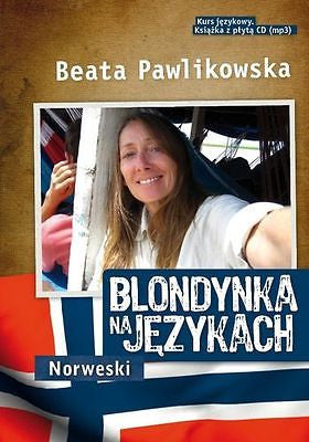 BLONDYNKA NA JEZYKACH NORWESKI + CD Beata Pawlikowska wysylka 24h! *JBook