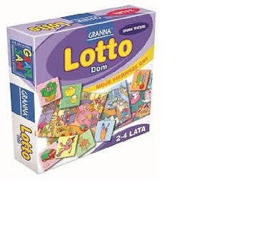LOTTO DOM gra planszowa wiek age 2-4 Lat super prezent! wys 24h! GRANNA *JBooks
