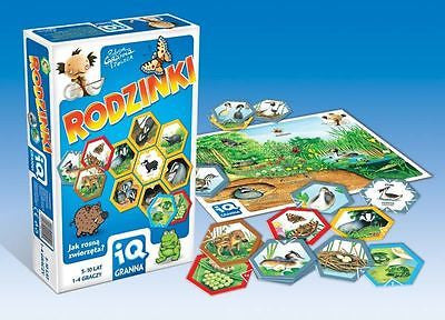 GRA EDUKACYJNA RODZINKI game wiek age 5-10 lat super prezent! GRANNA  JBooks
