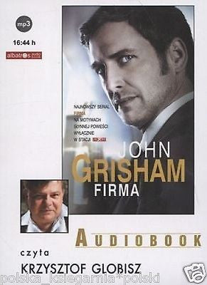 FIRMA John Grisham CD wysylka 24h polska ksiegarnia audiobook MP3 *JBooks