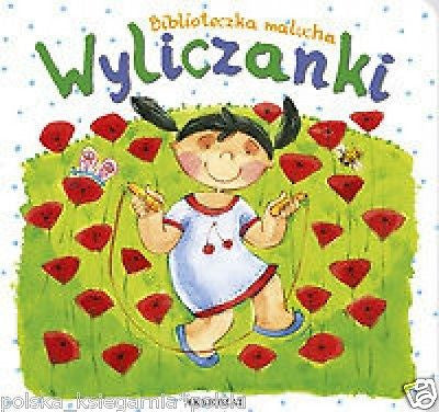 BIBLIOTECZKA MALUCHA: WYLICZANKI dla dzieci KARTONOWE polska ksiegarnia *JBook