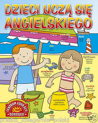 DZIECI UCZA SIE ANGIELSKIEGO angielski wysylka 24h! polska ksiegarnia *T *JBook
