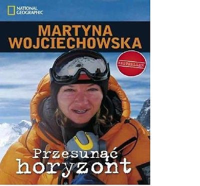 Martyna Wojciechowska PRZESUNAC HORYZONT Mont Everest Ksiazka polska JBook