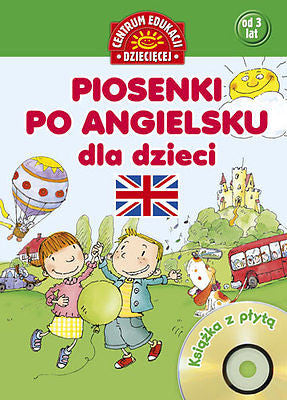 PIOSENKI PO ANGIELSKU + CD Barbara Bialikiewicz wys. 24h! POLISH BOOK *JBOOK
