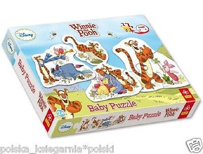 Baby Puzzle WINNIE the Pooh KUBUS I PRZYJACIELE jigsaw NEW Disney 24h! 2+ *JBook