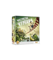 GRA PLANSZOWA NIEBEZPIECZNA WYPRAWA Fox Games wiek age 8+ lat PREZENT JBook
