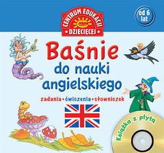 BASNIE DO NAUKI ANGIELSKIEGO dla dzieci TWARDA wys 24h! POLISH BOOK *T *JBook