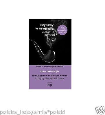 PRZYGODY SHERLOCKA HOLMESA Doyle English Polish ADAPTACJA polskie ksiazki*JBook