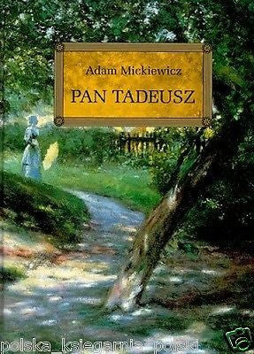 PAN TADEUSZ Adam Mickiewicz TWARDA klasyka epopeja polskie ksiazki *JBook