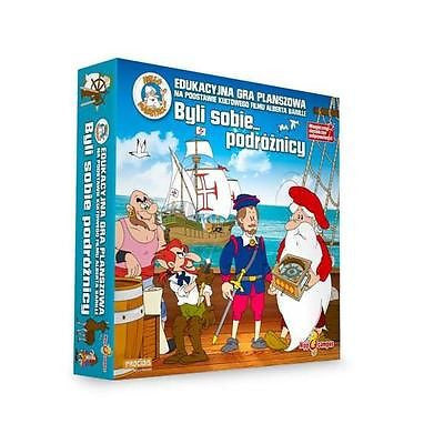 BYLI SOBIE PODROZNICY edukacyjna gra planszowa dla dzieci wiek 8+  lat  *JBook‏