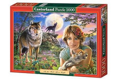 Puzzle 1000 IN THE FULL MOON LIGHT jigsaw PELNIA WILKI CASTORLAND *JBook