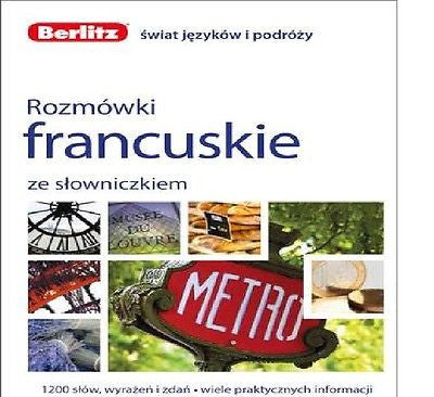 ROZMOWKI FRANCUSKIE ZE SLOWNICZKIEM kieszonkowe Berlitz 2015 POLISH BOOK *JBook