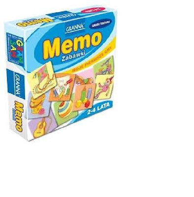 MEMO ZABAWKI gra logiczna dla dzieci 2-4 lata super prezent! GRANNA *JBooks