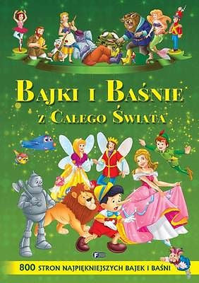 BAJKI I BASNIE Z CALEGO SWIATA MEGA 800 STRON ksiazka po polsku TWARDA *JBook