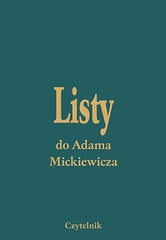 LISTY do ADAMA MICKIEWICZA tom I - V ksiazka  polska ksiegarnia TWARDA *T *JBook