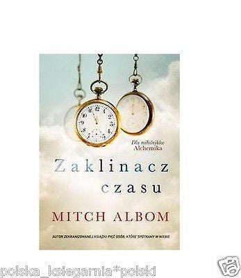 ZAKLINACZ CZASU TW Mitch Albom wysylka 24h! polska ksiegarnia POLISH BOOK *JBook