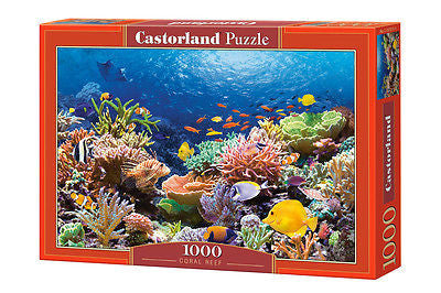 Puzzle 1000 CORAL REEF FISHES jigsaw RAFY KOLAROWE CASTORLAND *JBook